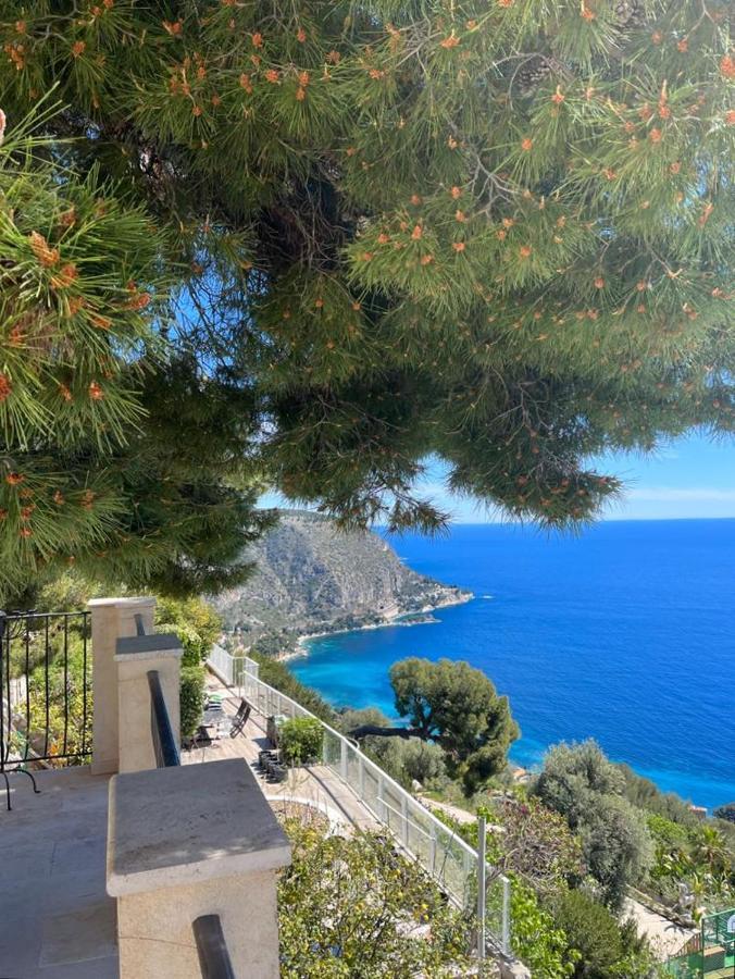 Sea View Apartment Between Nice And Monaco - 2 Вилафранк-сюр-Мер Екстериор снимка